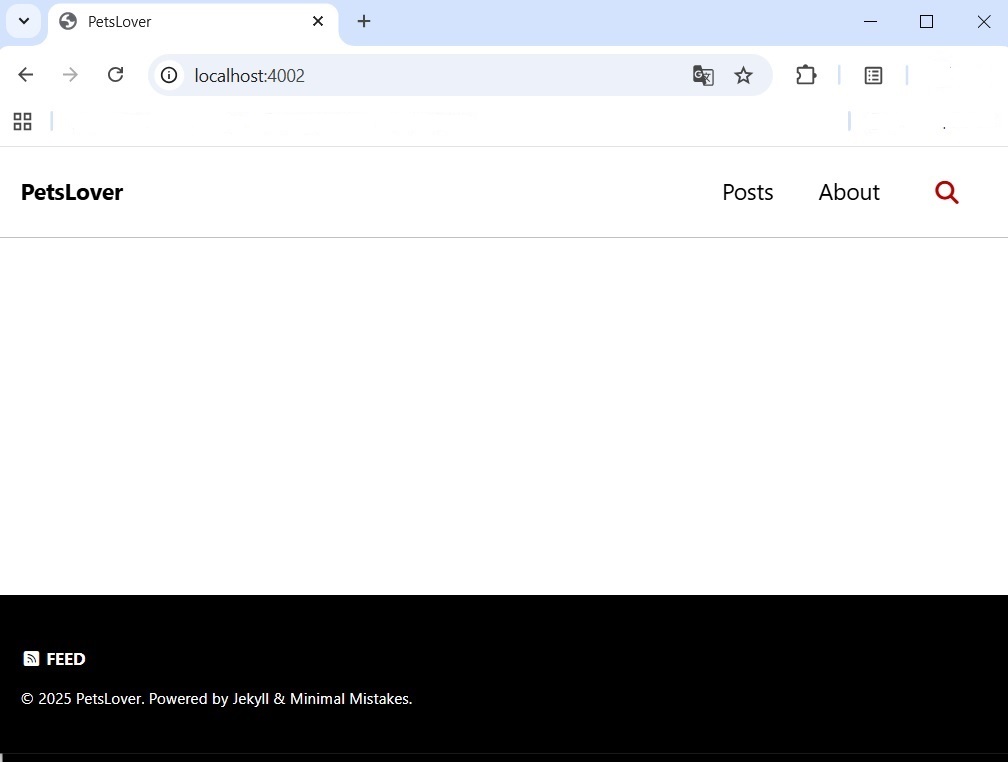 PetLovers index page